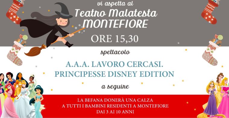 La Befana al teatro Malatesta